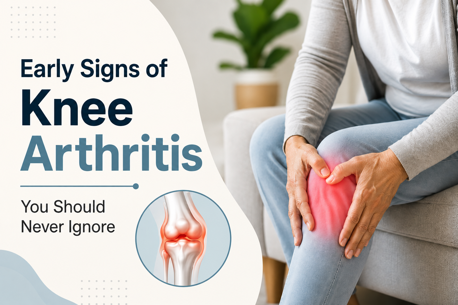 Early Signs of Knee Arthritis You Should Never Ignore