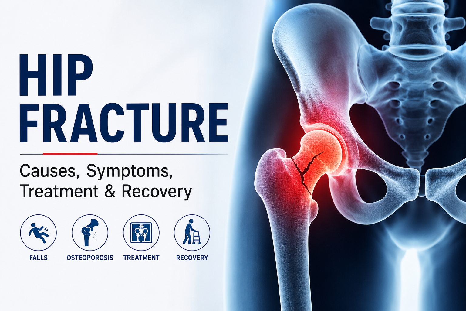 Hip Fracture: Causes, Symptoms, Treatment & Recovery