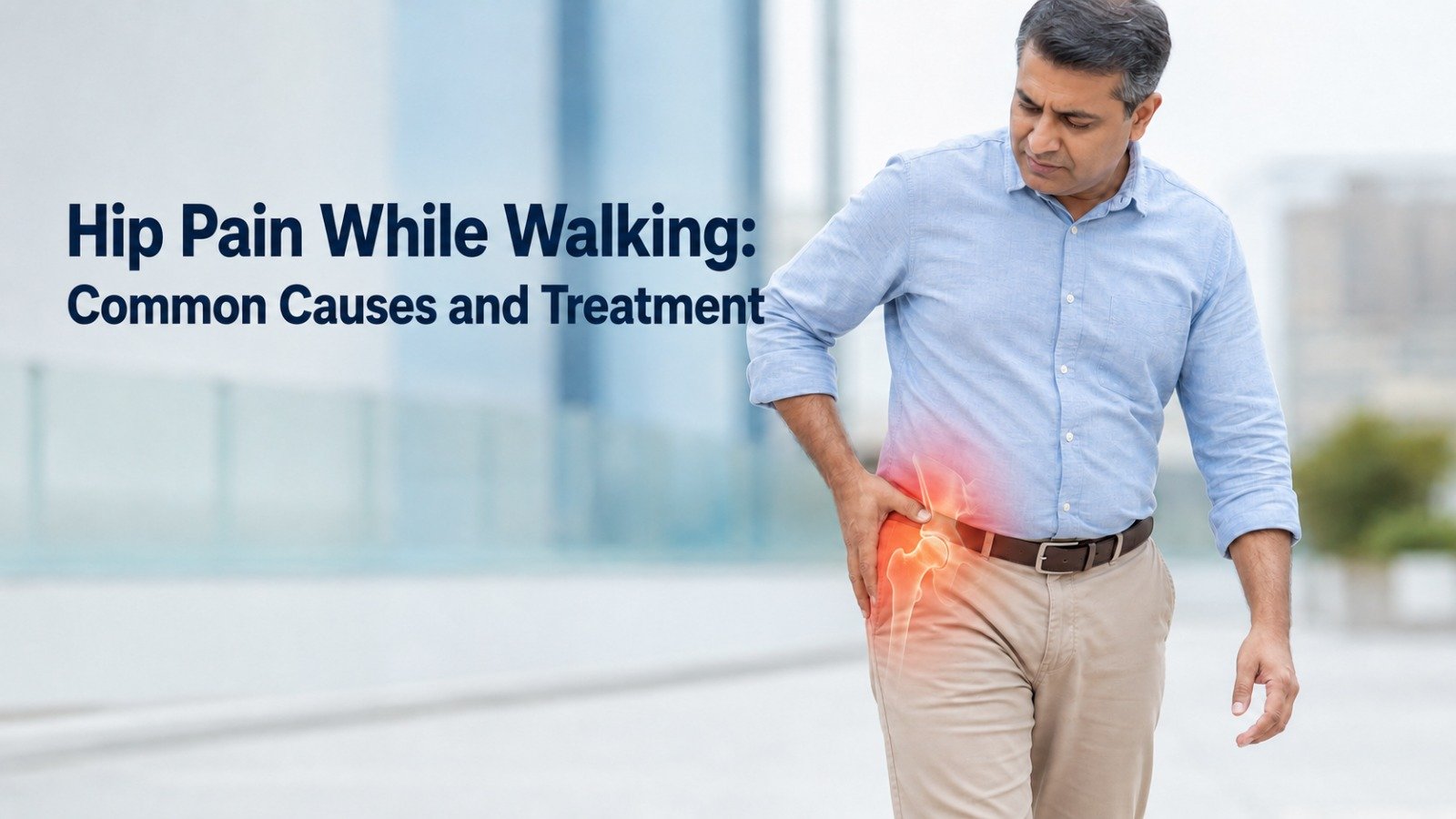 Hip Pain While Walking: Common Causes and Treatment
