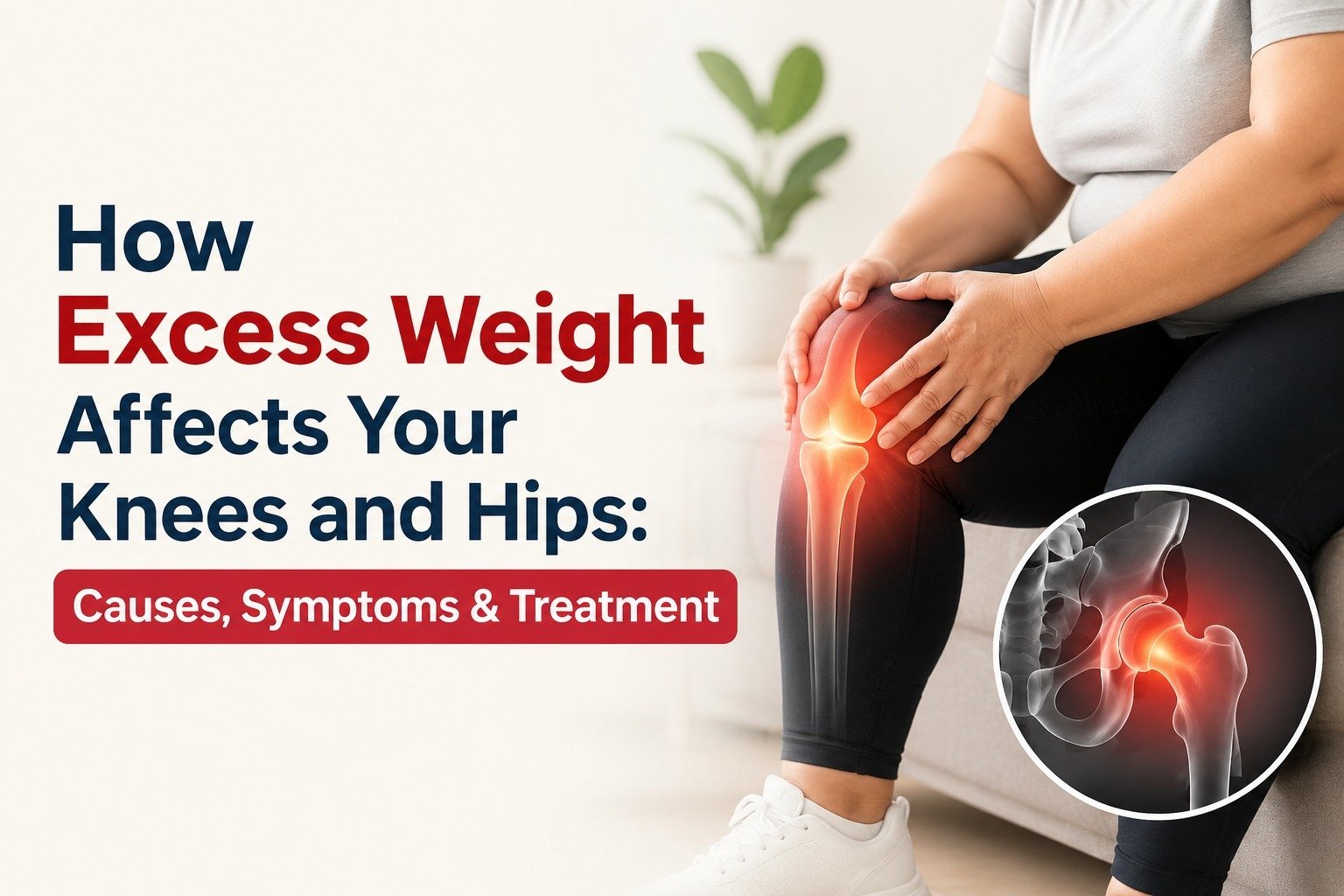 How Excess Weight Affects Your Knees and Hips: Causes, Symptoms &amp; Treatment